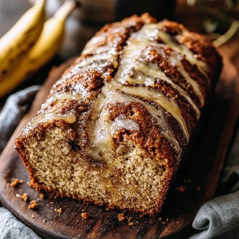 Homemade Cinnamon Swirl Banana Bread – Perfect for Brunch!