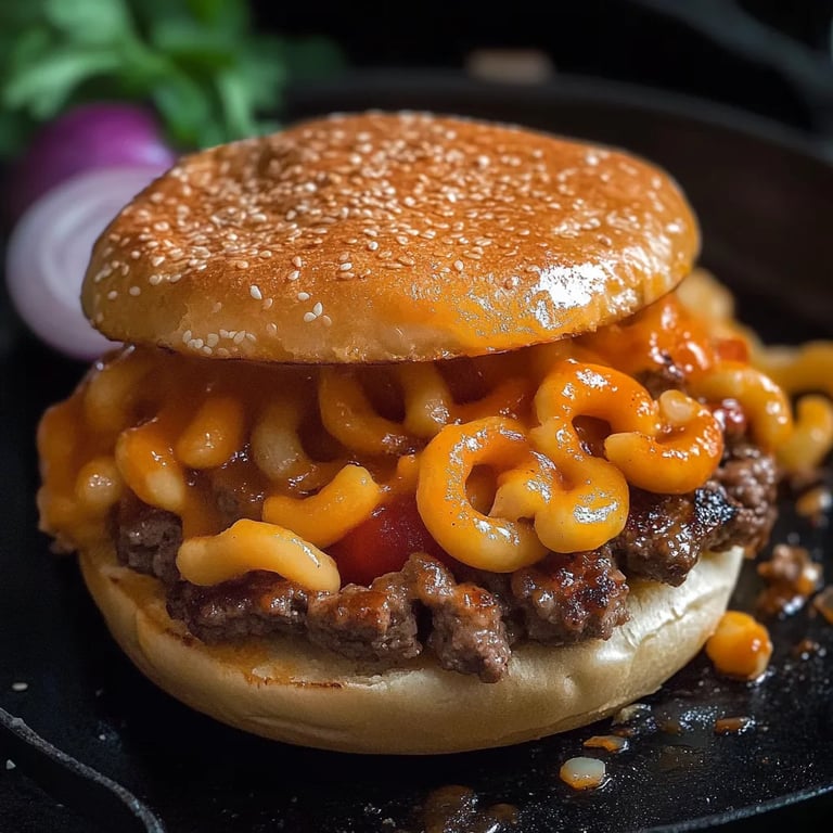 Cheesy Hamburger Delight