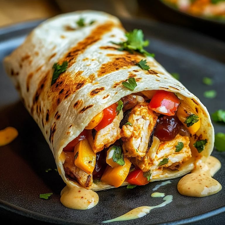 Southwest Hähnchen Wrap