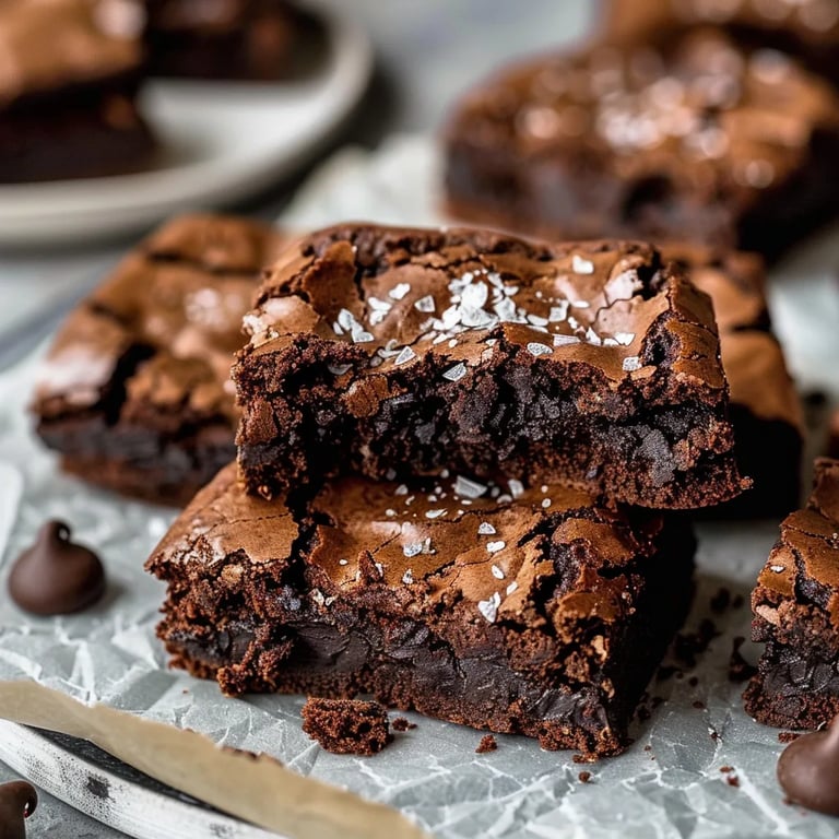 Saftige, schokoladige Brownies (Brookies)