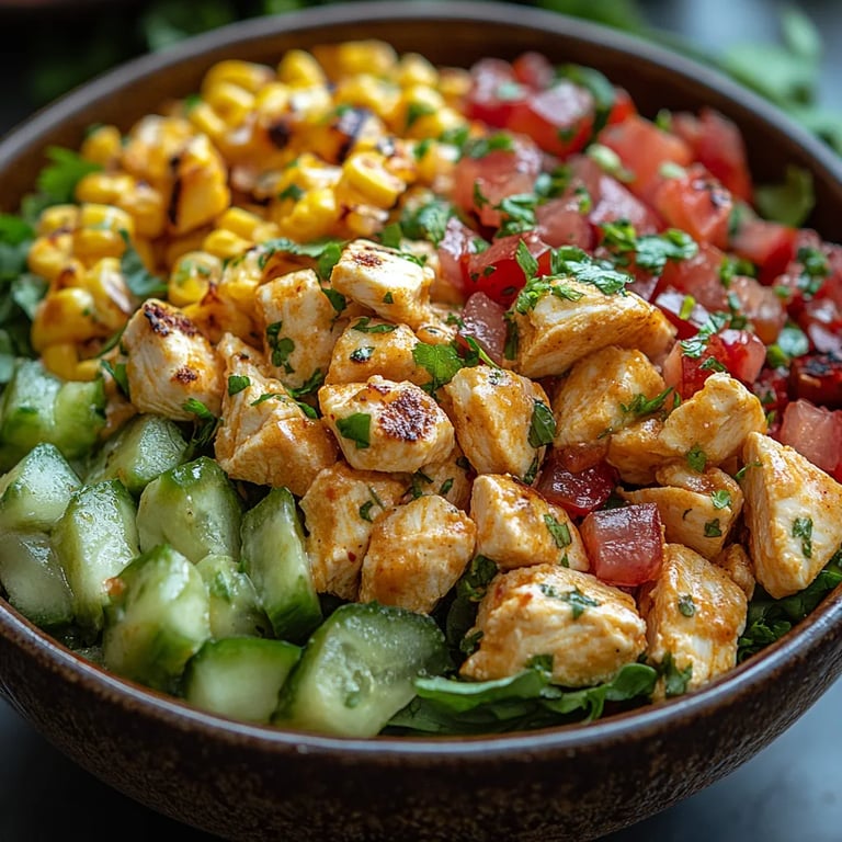 Ensalada de Pollo Estilo Jalapeño Popper: Una Increíble Receta Última