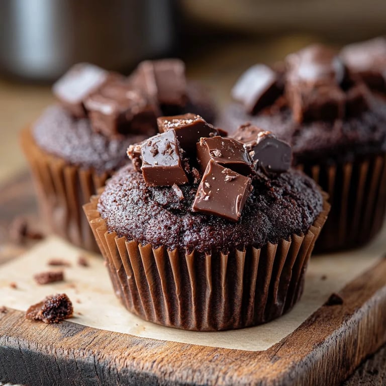 Super saftige Schoko-Muffins