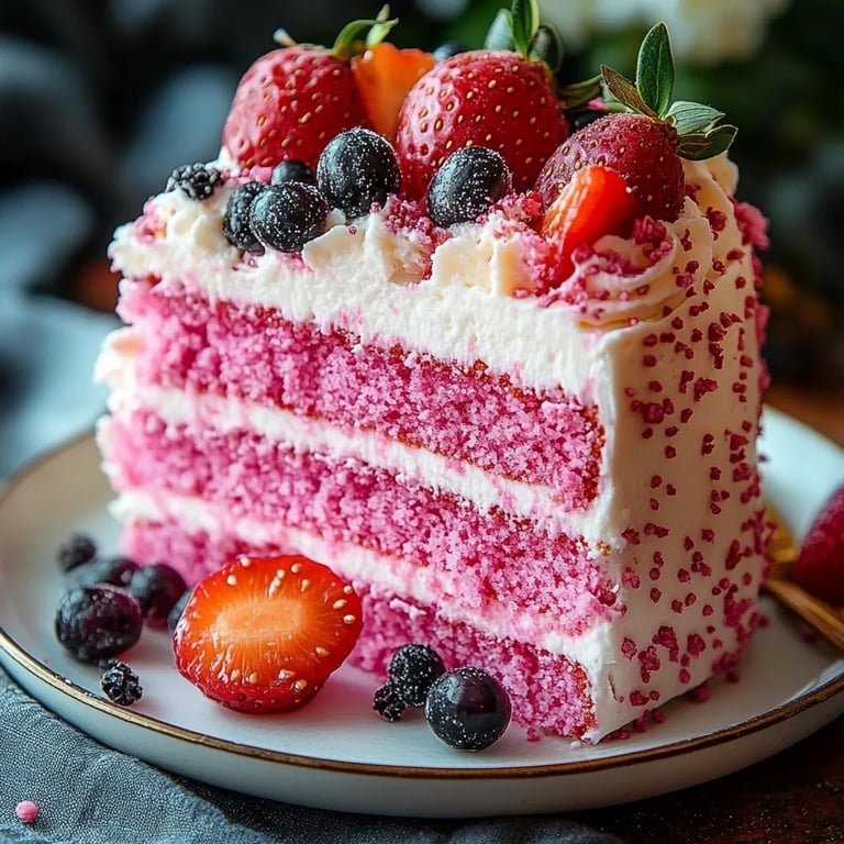Pink Dragon Fruit Layer Cake: An Incredible 5-Layer Recipe