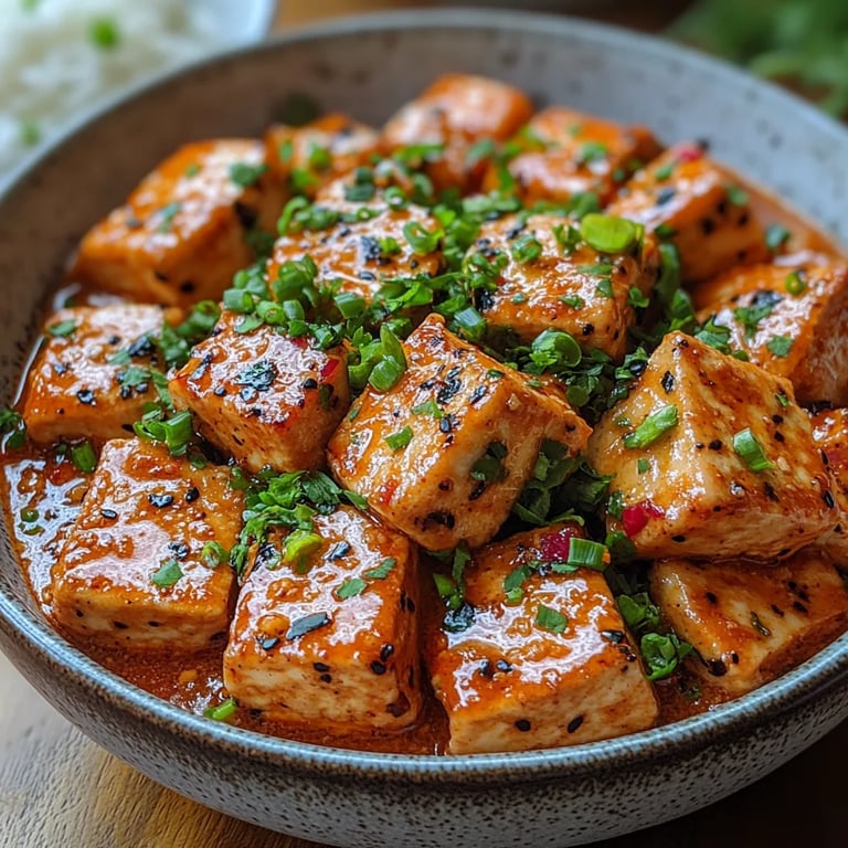 Würziges Tofu mit cremiger Kokossauce: Ein Unglaubliches Ultimatives Rezept