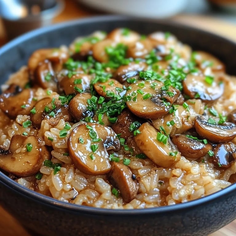 One-Pot Soy Sauce Mushroom Rice: An Incredible Ultimate Recipe