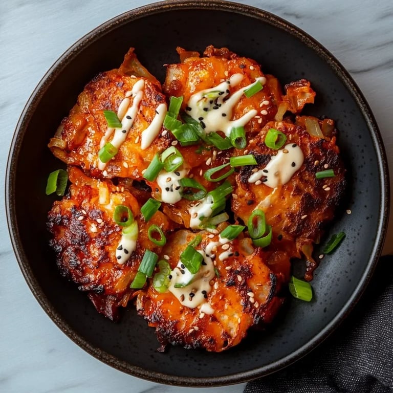 Kimchi Hash Browns
