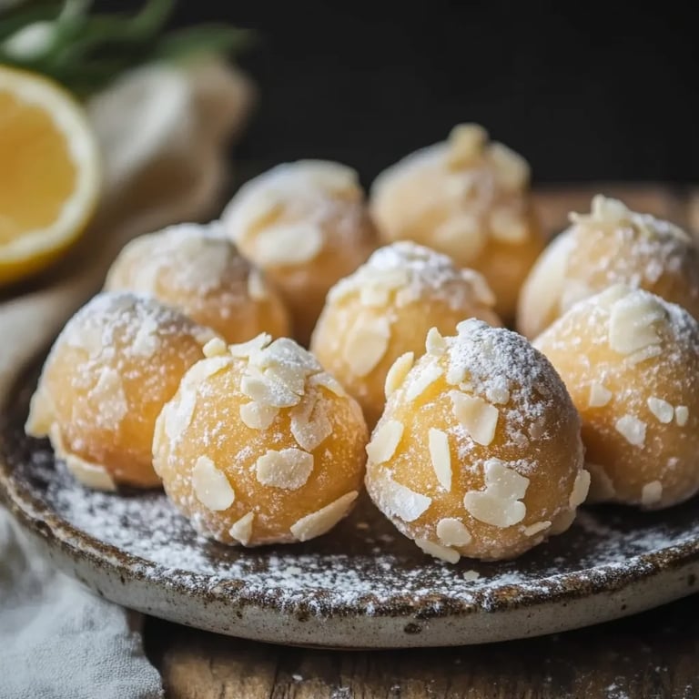 Saftie Marzipan Kugeln