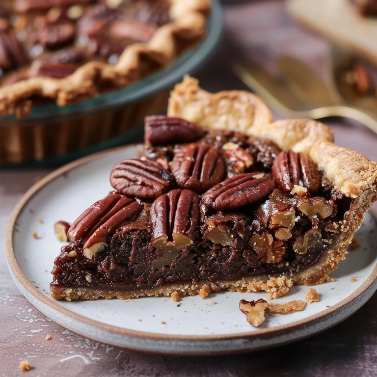Brownie Pecan Pie