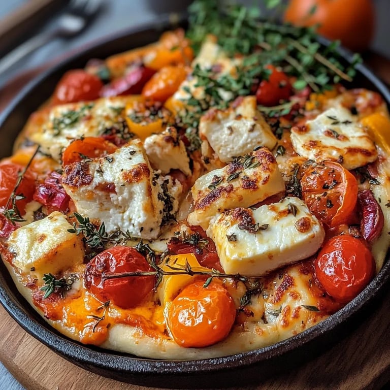 Ofenkürbis mit Feta