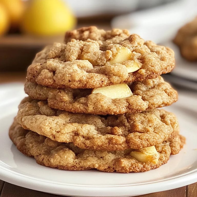 Apple Crumb Cookies - Homemade Apple Pie Cookies!