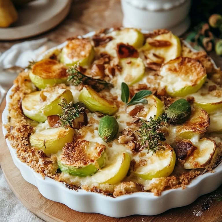 Rosenkohl-Kartoffel-Auflauf