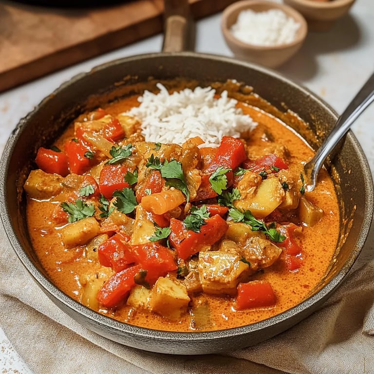 Tomaten Kürbis Curry