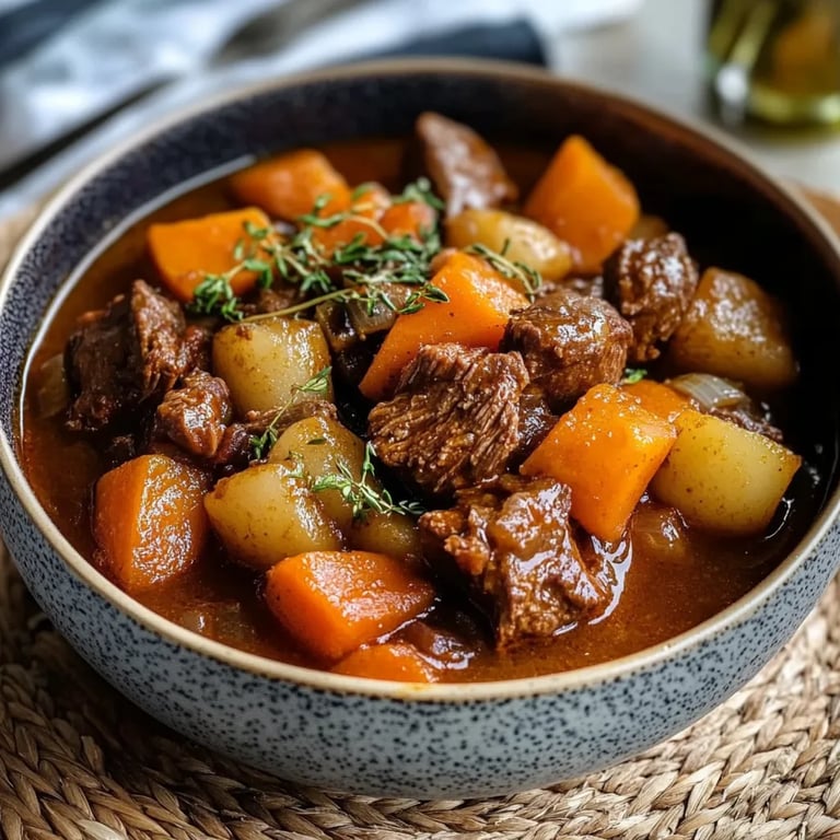 Slow Cooked Scottish Beef Stew