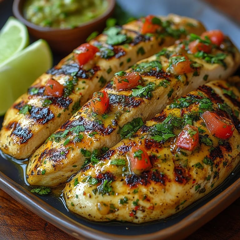 Poulet Grillé à la Salsa Verde et au Fromage Pepper Jack : Une Recette Incroyable Ultime
