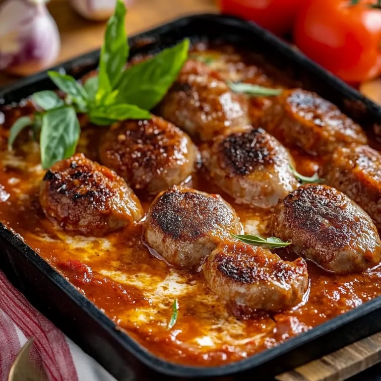 Hackbällchen Toskana