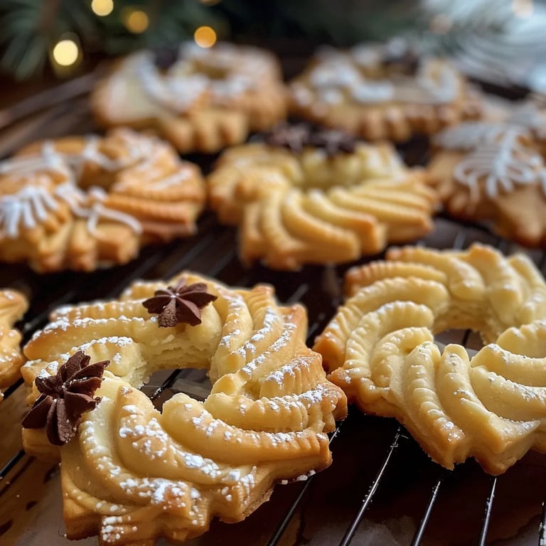 Spritzgebäck aus dem Spritzbeutel
