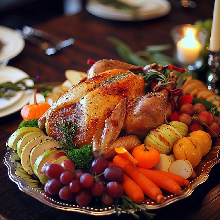 Turkey Vegetable Tray