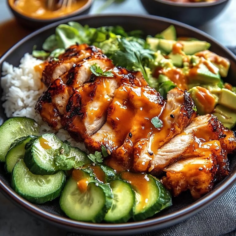 Kryddiga kyckling skålar med honung och ingefära: Ett fantastiskt ultimatum