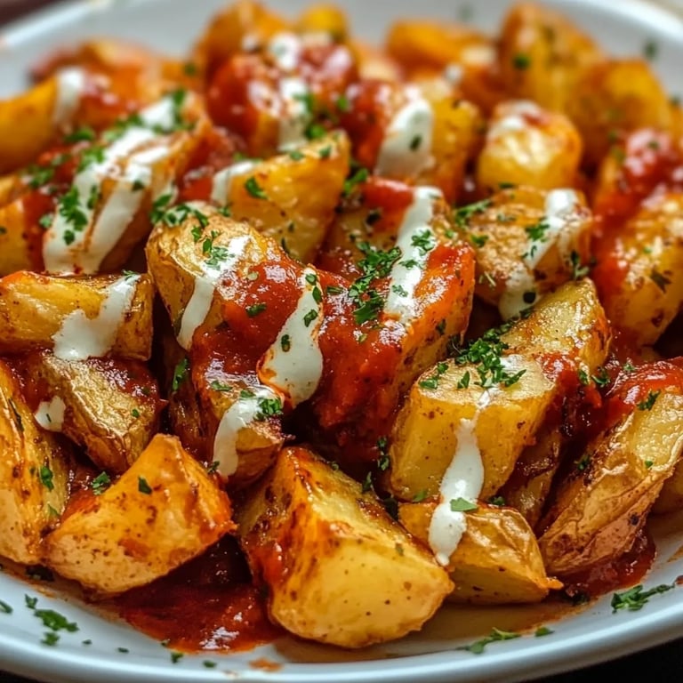 Patatas Bravas con Salsa Picante Casera: La Última Receta Increíble