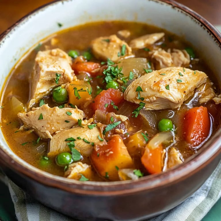 Slow Cooker Chicken Stew
