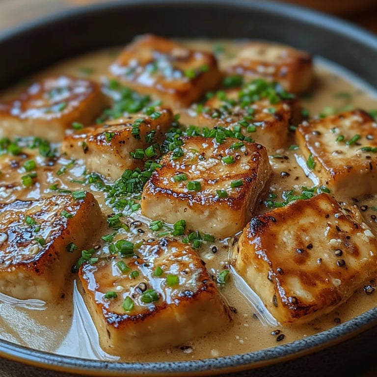 Tofu Cremoso al Jerez: Una Increíble Receta Esencial