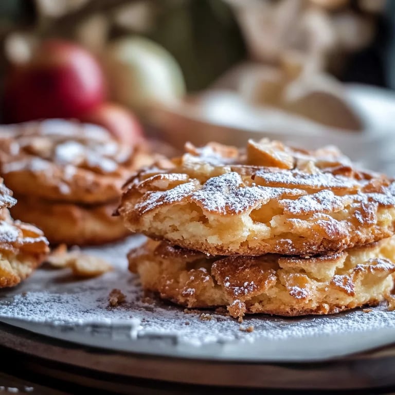 Apfel-Haferflocken-Kekse