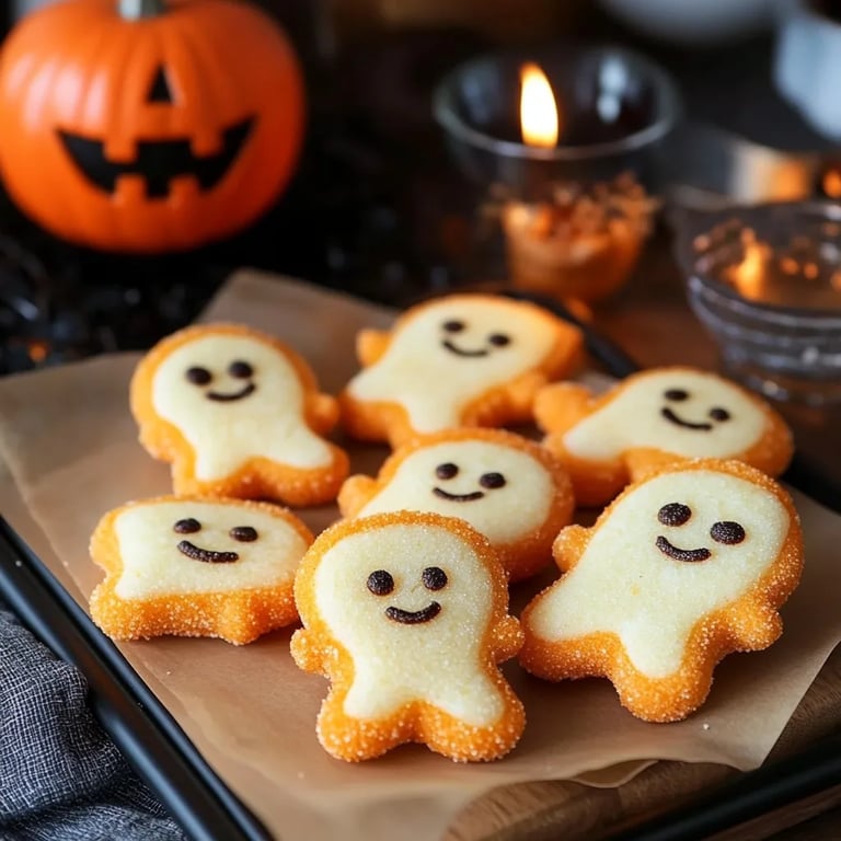 Apéritifs de Nuggets en Forme de Fantômes d'Halloween : Une Recette Incroyable Ultime