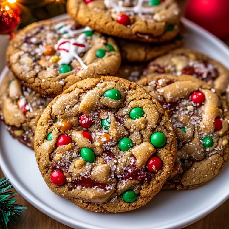 Christmas Kitchen Sink Cookies