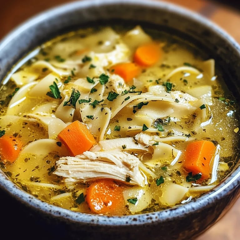 Literally the Best Chicken Noodle Soup