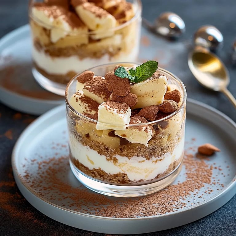 Bratapfel Tiramisu mit Spekulatius