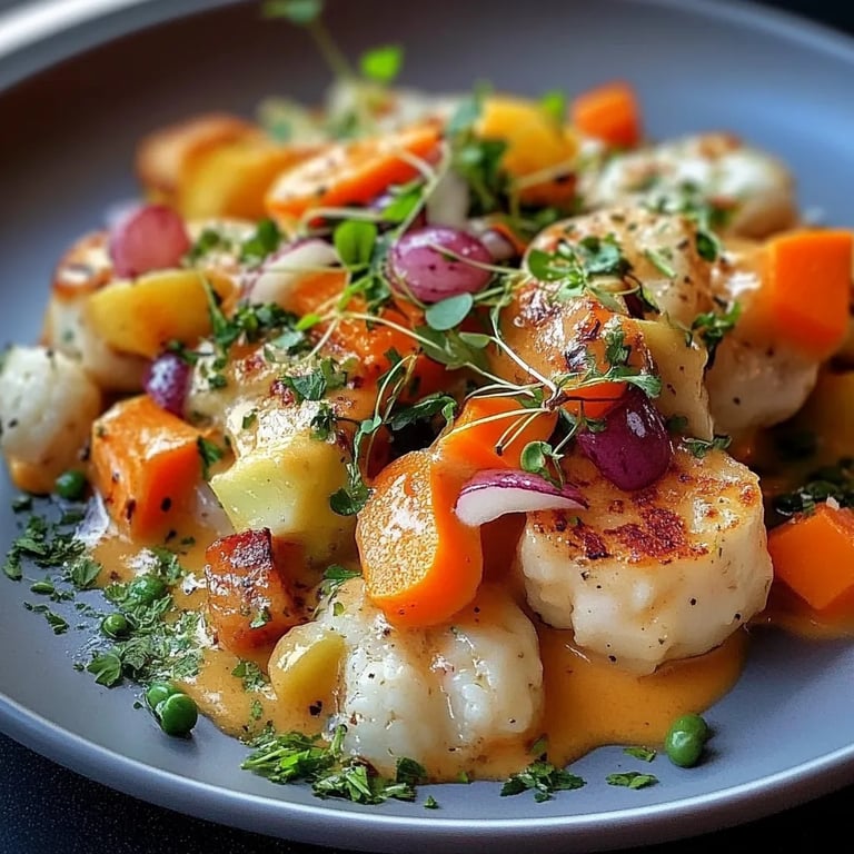 Reis mit Gemüse-Frischkäse-Sauce