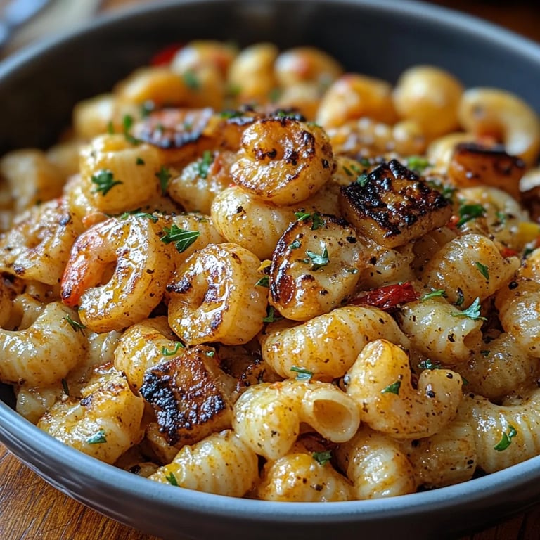 Geschwärzte Garnelen-Cavatappi: Ein Unglaubliches Ultimatives Rezept mit 5 Aromen