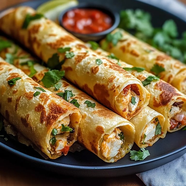 Delicious Crispy Chicken Taquitos: An Incredible 7-Step Recipe