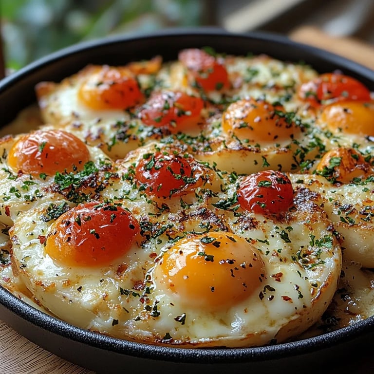 Huevos al Horno con Feta: Una Increíble Receta Esencial