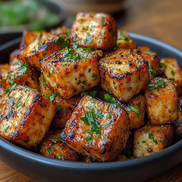 Bocaditos Crujientes de Tofu Cajún: Una Increíble Receta Secreta