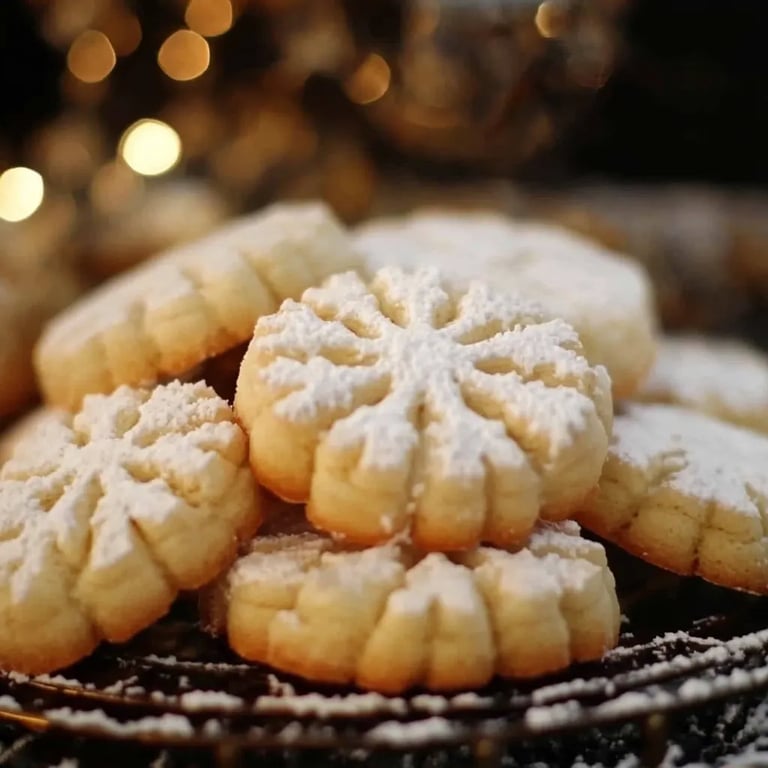 Schneeflöckchen - feine Plätzchen