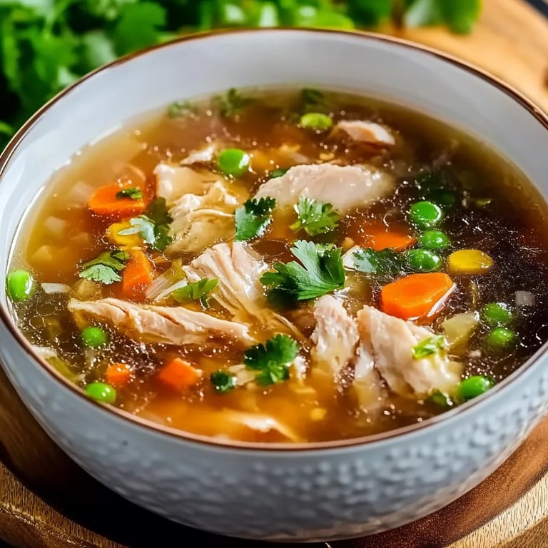 Chicken Hot And Sour Soup