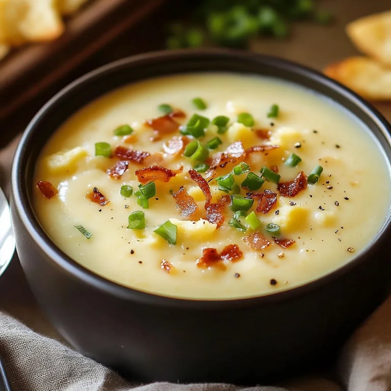 Cozy Up w/ Loaded Baked Potato Soup for Ultimate Comfort