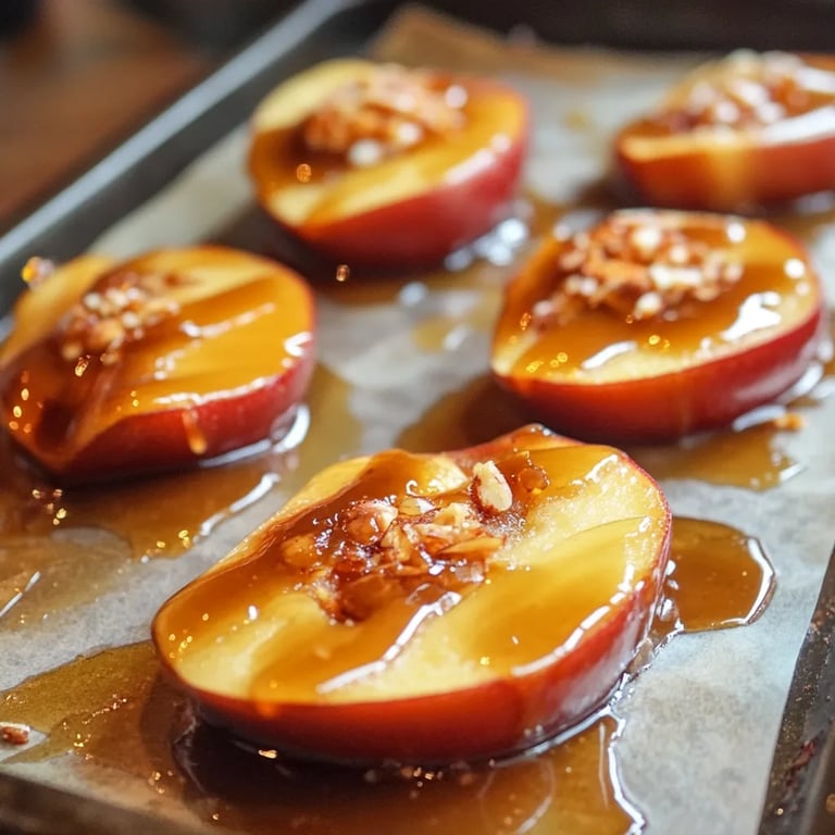 Caramel Apple Slices