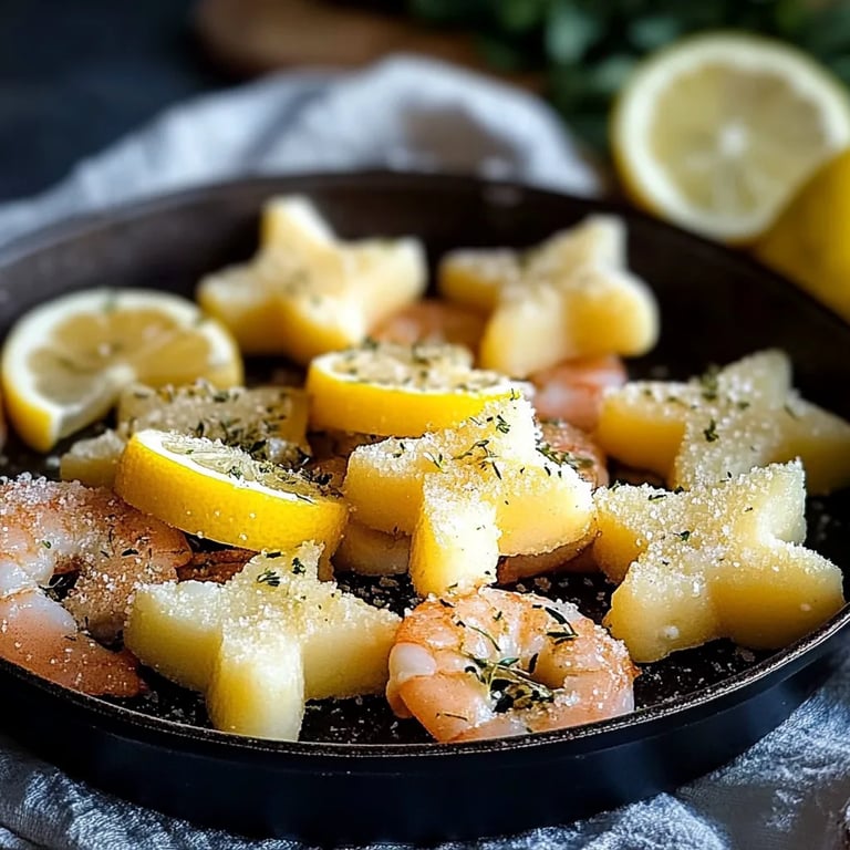 Zarte Zitronensterne