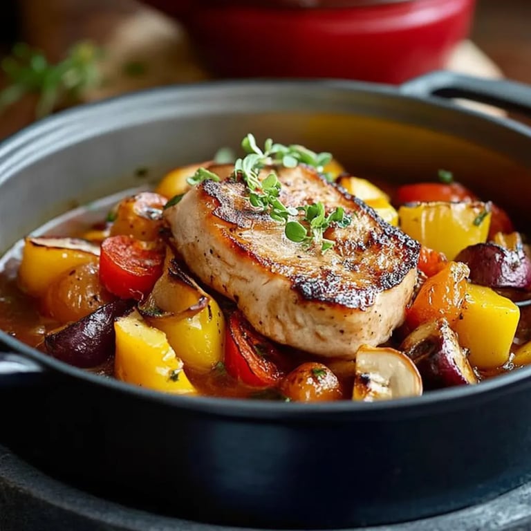 Pikanter Gemüse-Puten-Eintopf: Ein Unglaublich Ultimatives Rezept für 6 Personen