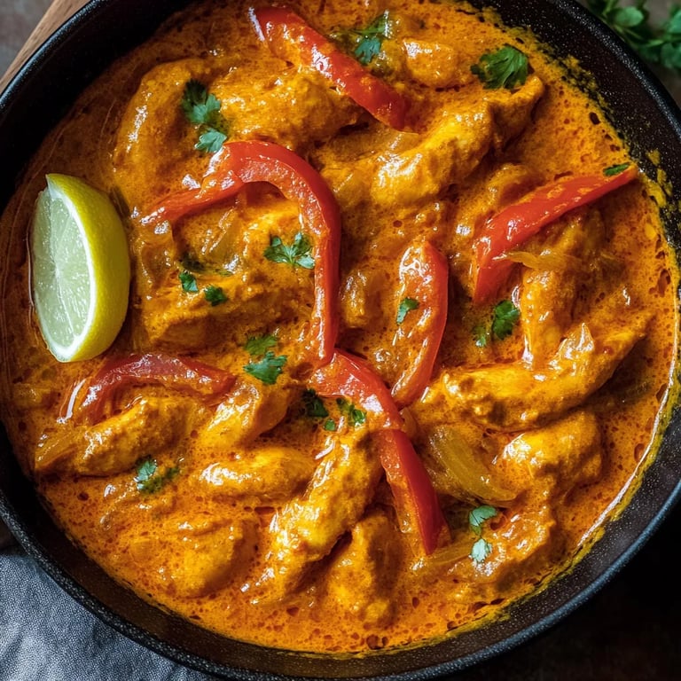 Geschnetzeltes mit Paprika