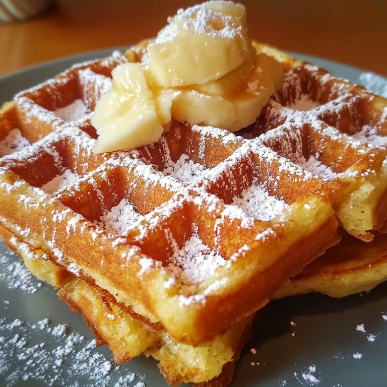 Bananenwaffeln