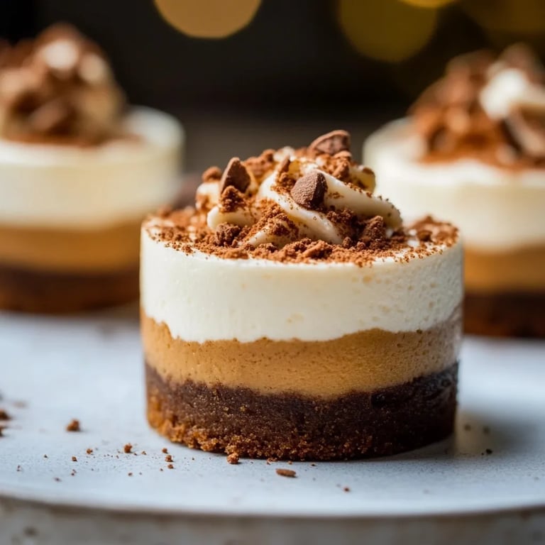 Schnelle & Einfache No-Bake Lebkuchen-Cheesecake-Cups