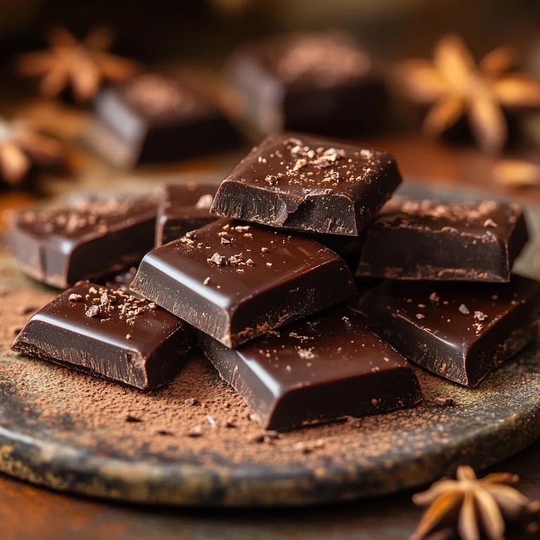 Saftiges Schoko-Gewürz-Konfekt