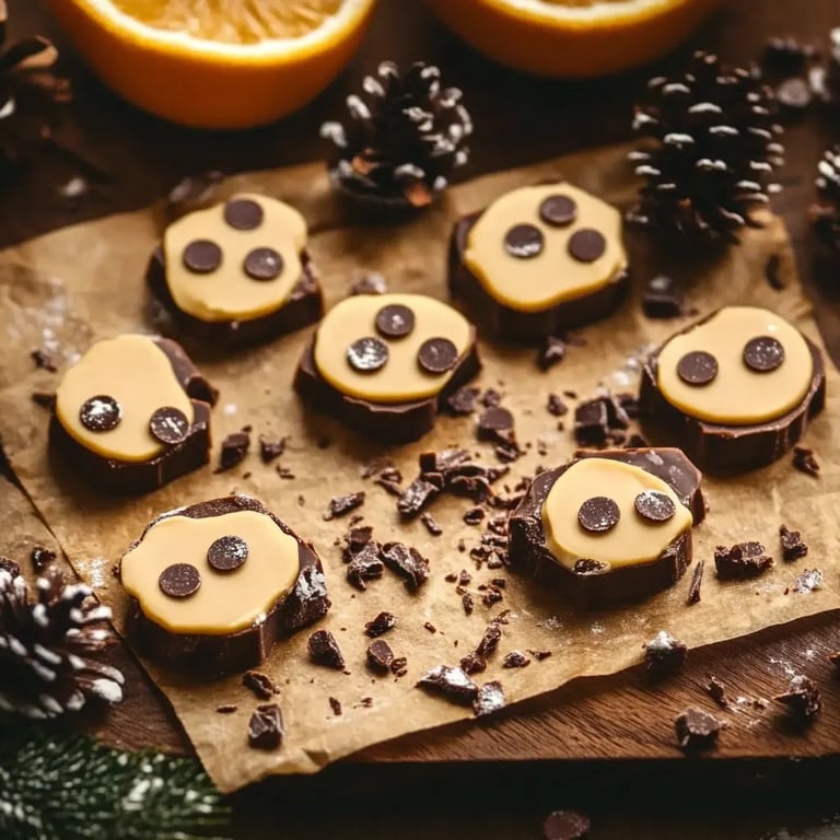 Weihnachtlich leckere Schoko-Orangen-Plätzchen (ohne Ausstechen!)
