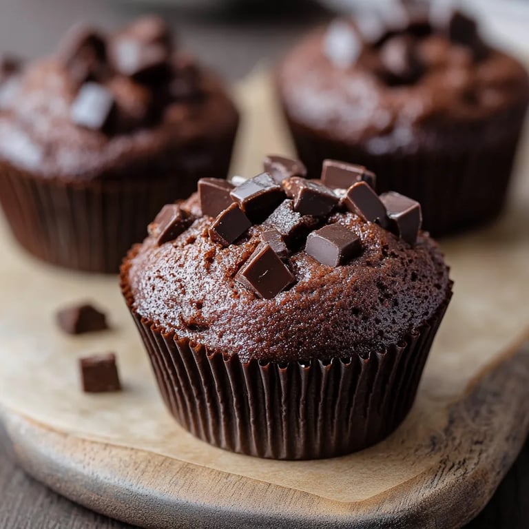 Super saftige Schoko-Muffins