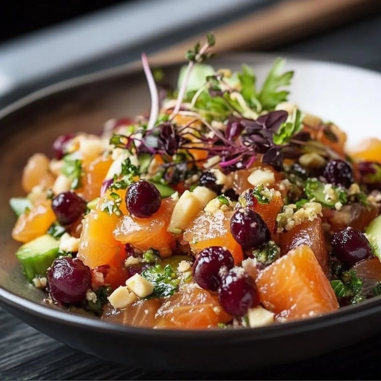 Kürbis-Granatapfel-Birnen-Salat