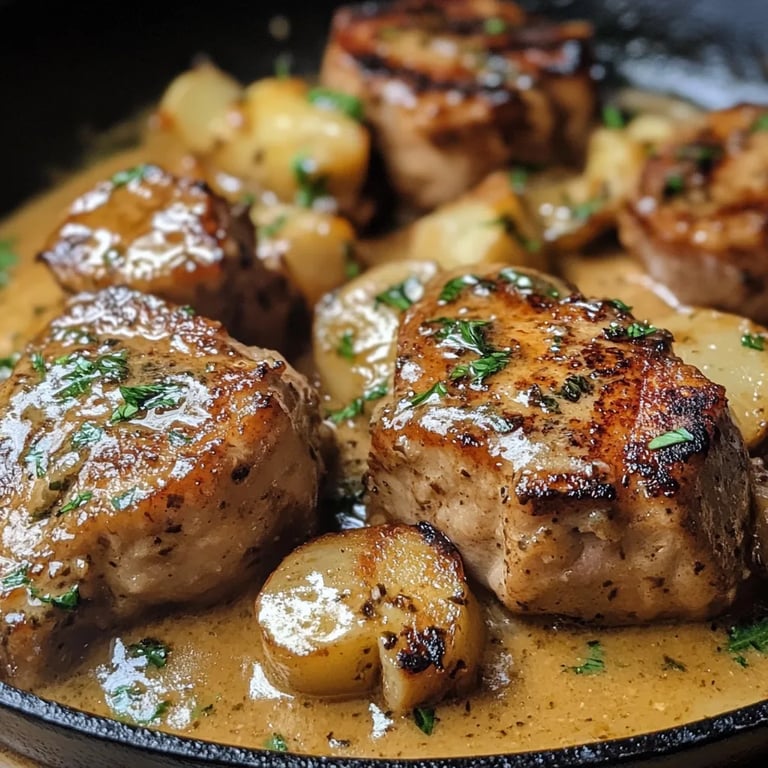 Pork Chops in Creamy Garlic Sauce: An Incredible Ultimate Recipe