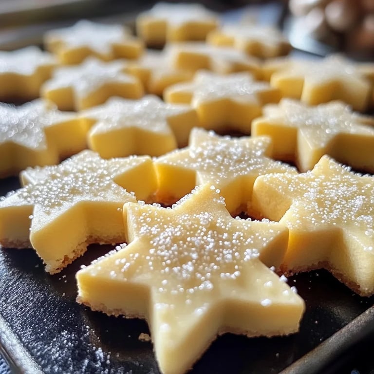 Zarte Zitronensterne